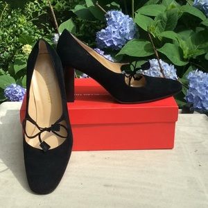 Ellen Tracy Black Suede Shoes